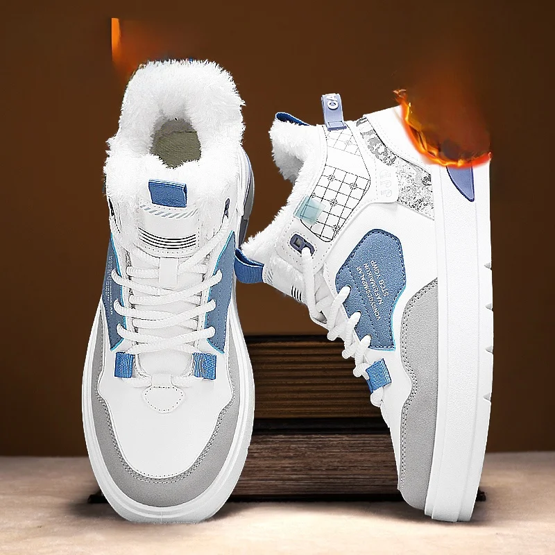 Мужская обувь Delghui зимние спортивные кроссовки на платформе для подростков