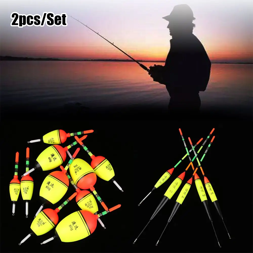 

High Quality Bobber Hot Luminous Fishing Night Float Light Stick Ball Boia Eva Foam