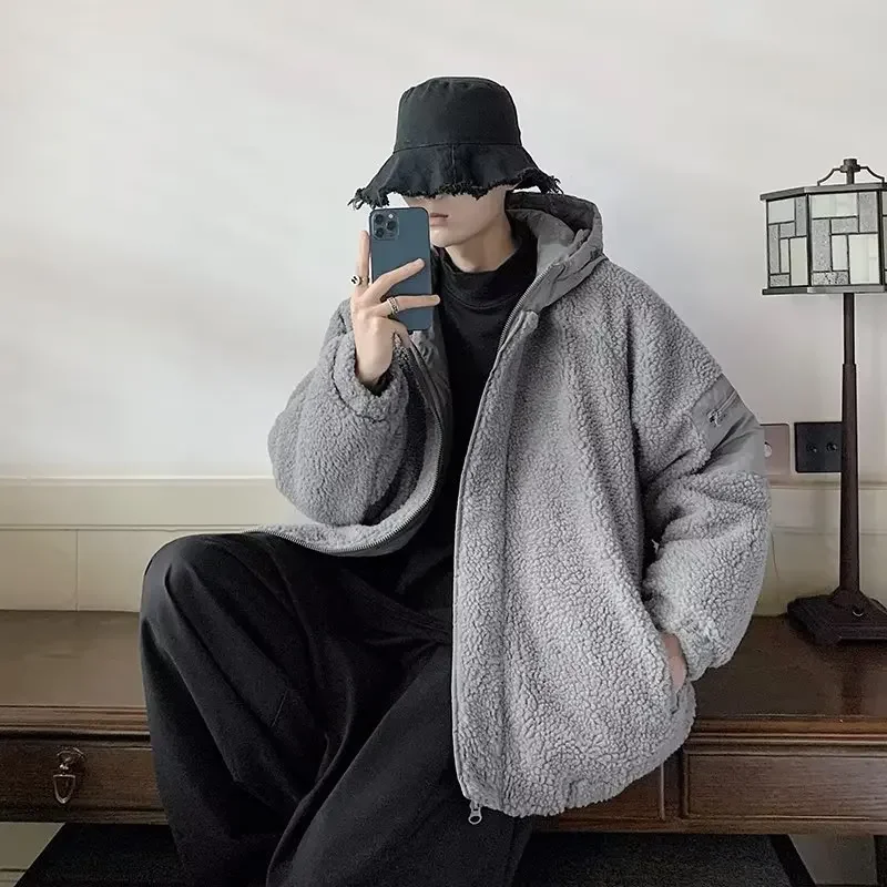 Новинка 2022 утолщенная овечья бархатная укороченная куртка теплая зимняя