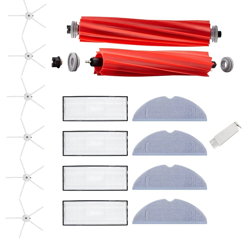 

Replacement Main Brush Side Brushes HEPA Filters Compatible For Xiaomi Roborock S7 T7S Vacuum Cleaner Accessories