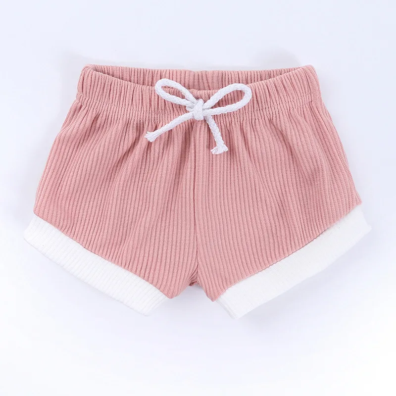 Baby Boy Girl Clothes Summer Soft Cotton Solid Baby Tops Tee and Shorts Baby Clothing Baby Tracksuit Newborn Baby Clothing Sets