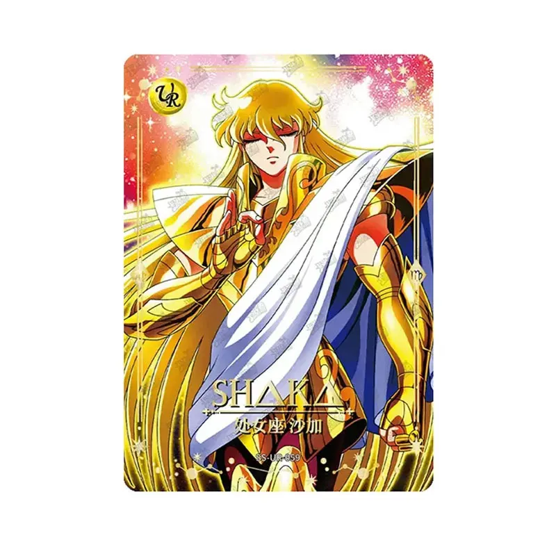 Фото Коллекционная карта KAYOU Saint Seiya, серия 3, UR(054-070)/SSR(040-057), оригинальный полный набор, карта из серии «Пробуждение Священного Плаща» №2