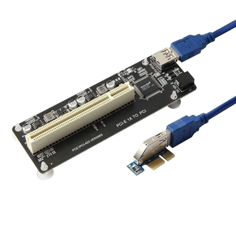 

PCI-E To PCI Expansion Card PCI-E Adapter Card Surveillance Video Capture Control Card Innovative Sound Card