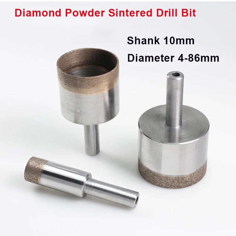 

Спеченный алмазный сверло для стекла 4-86 мм, хвостовик 10 мм