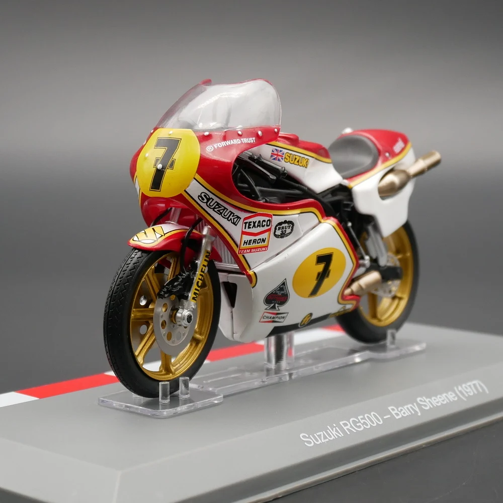 

Ixo 1/18 1977 Suzuki RV500 Barry модель из сплава мотоцикла 7 #