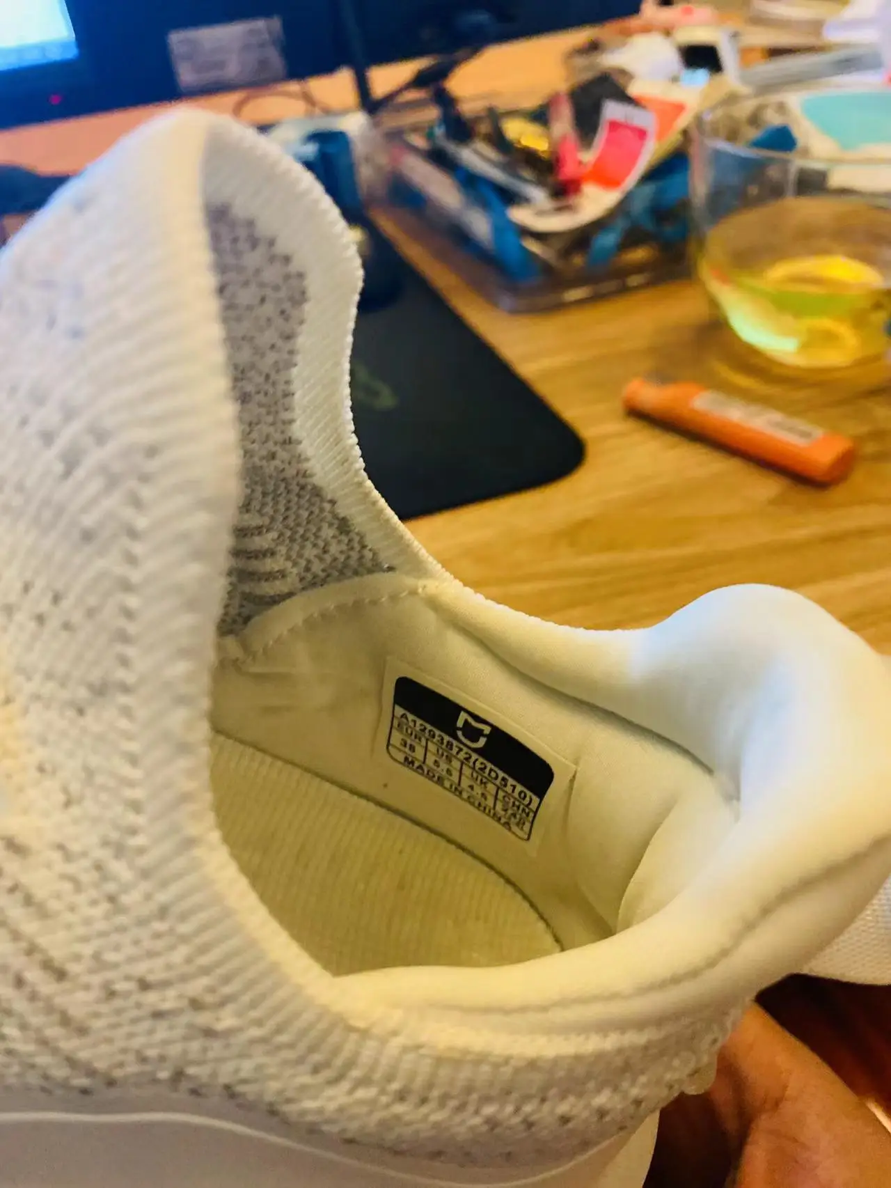 100% Original Xiaomi Mijia Sneakers 4 Men's Outdoor Sports Uni-moulding 4D Fishbone Lock System Knitting Upper Men Running Shoes