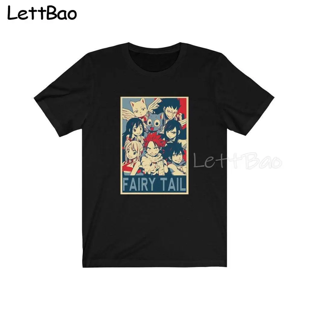 

fairy tail Anime Tshirts Men Cotton Japanese Manga Tee Shirt Short Sleeved Casual T-shirt kawaii mens t shirts dropshipping