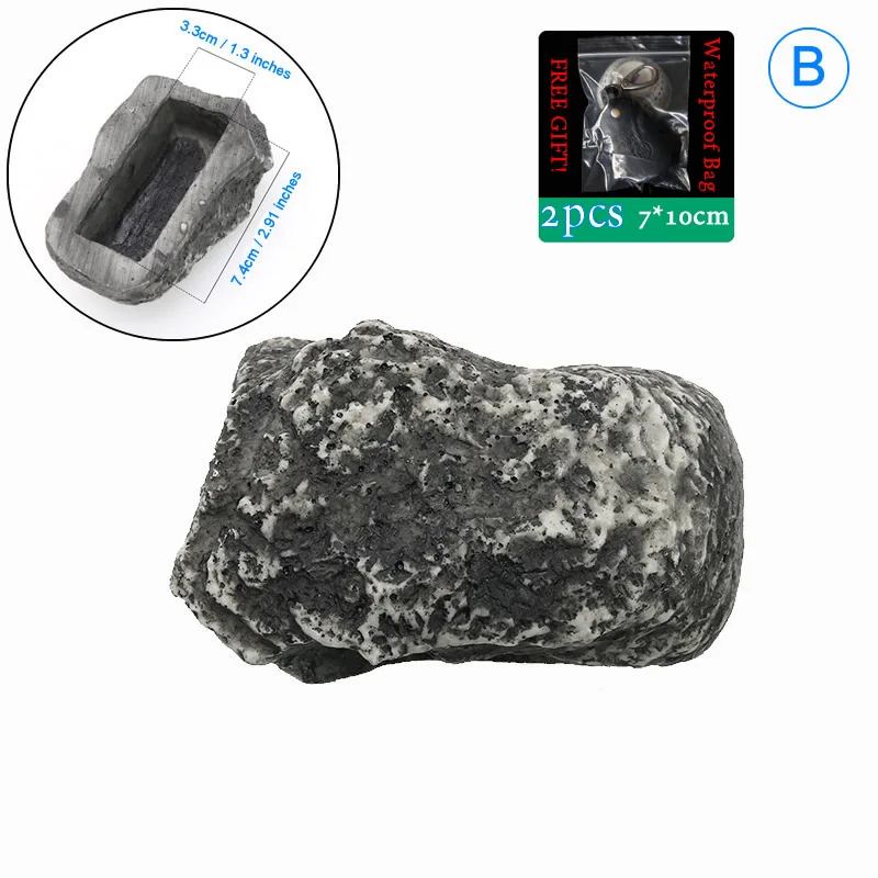 

Скрытый Сейф для хранения ключей Rock Releastic, Открытый сад для дома, RV, запасной брелок для ключей, сейфы