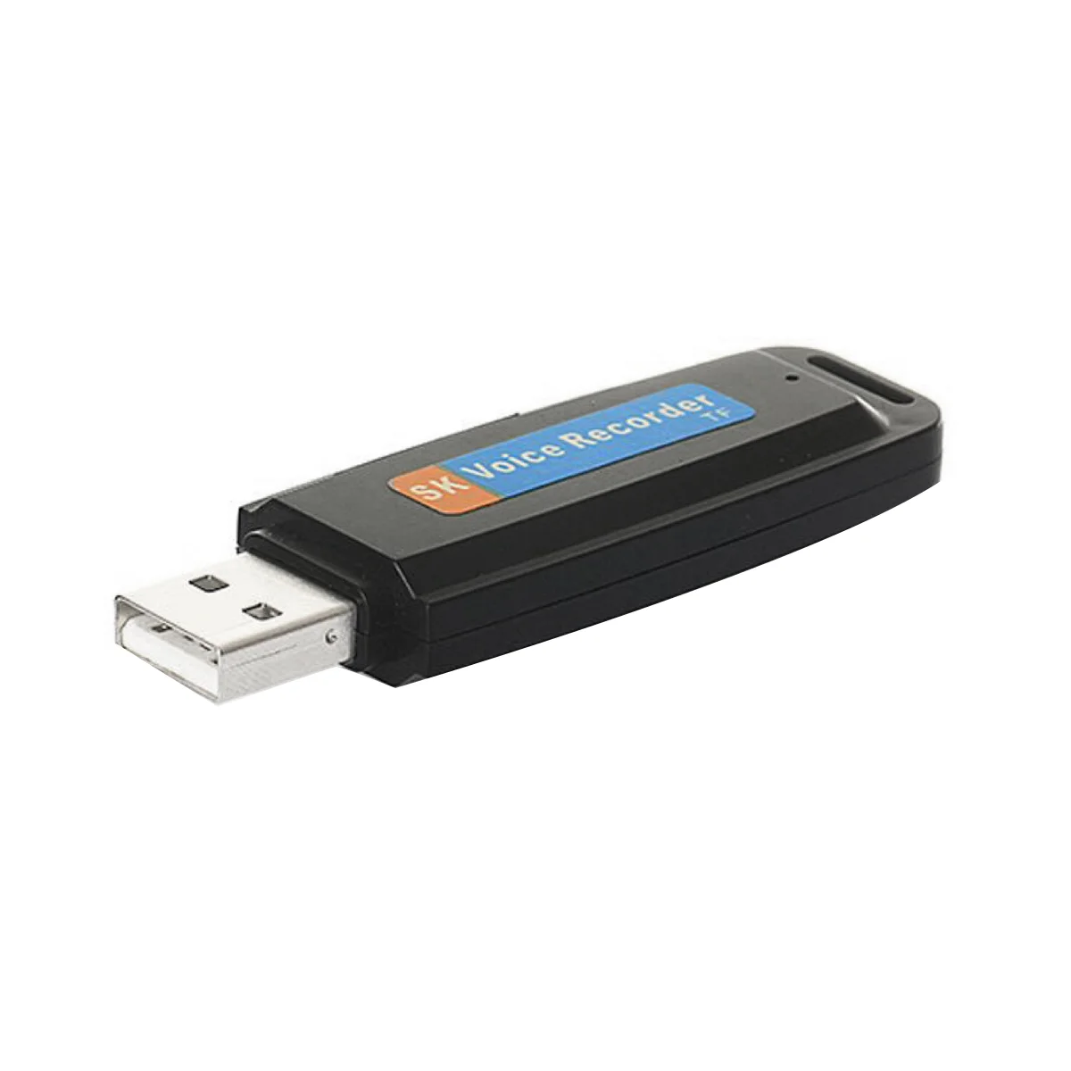 

USB флэш-накопитель, цифровой аудио рекордер, диктофон, USB-ручка, портативный U-диск, максимальная поддержка карты памяти 32 Гб (черный)