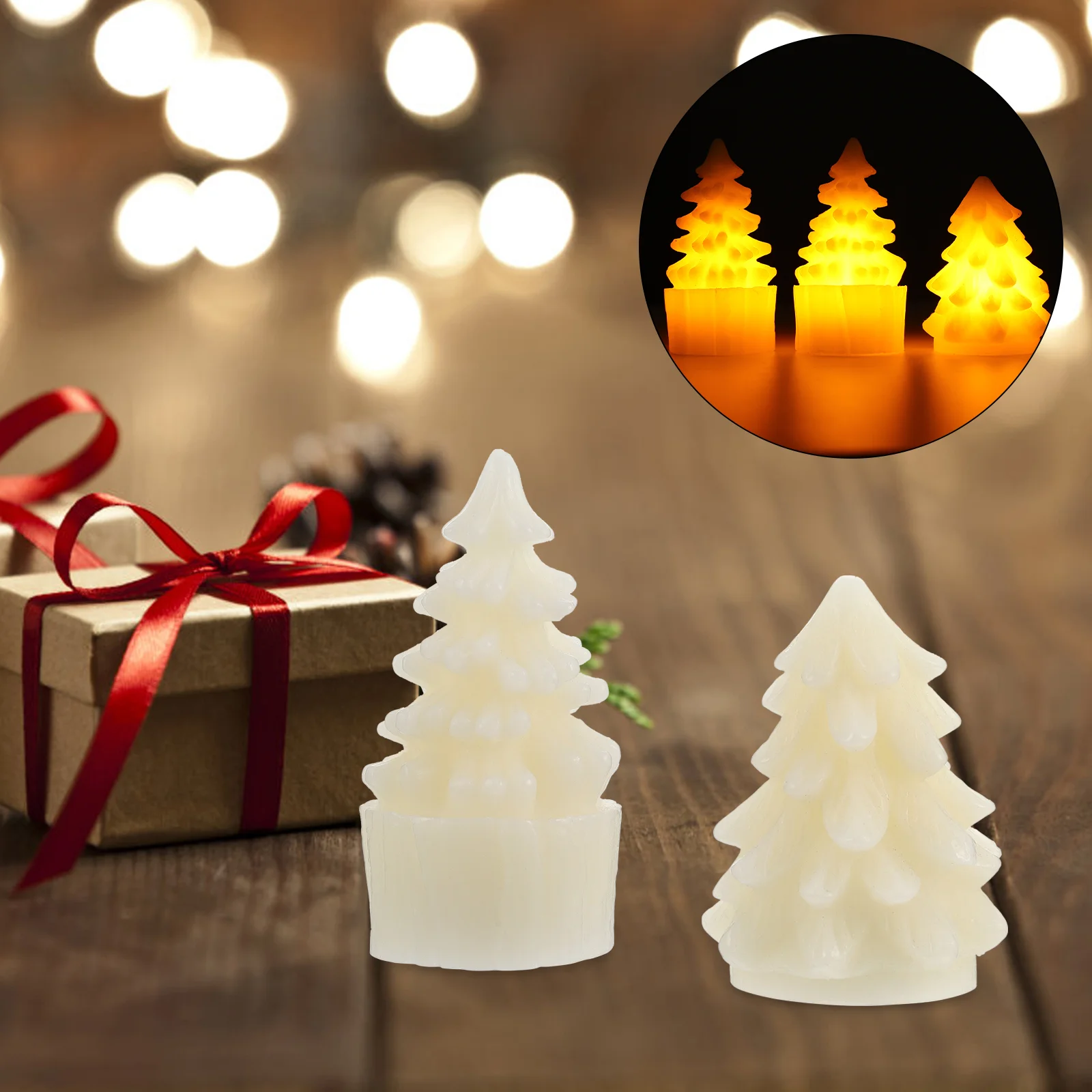 Электронный свет фестивальной лампы 3 шт. декоративная ночная светодиодная