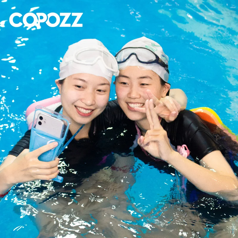 COPOZZ Skiing&Snowboarding Waterproof Phone Case Cover Touchscreen Mobilephone Diving Bag Pouch for iPhone Xiaomi Samsung Meizu