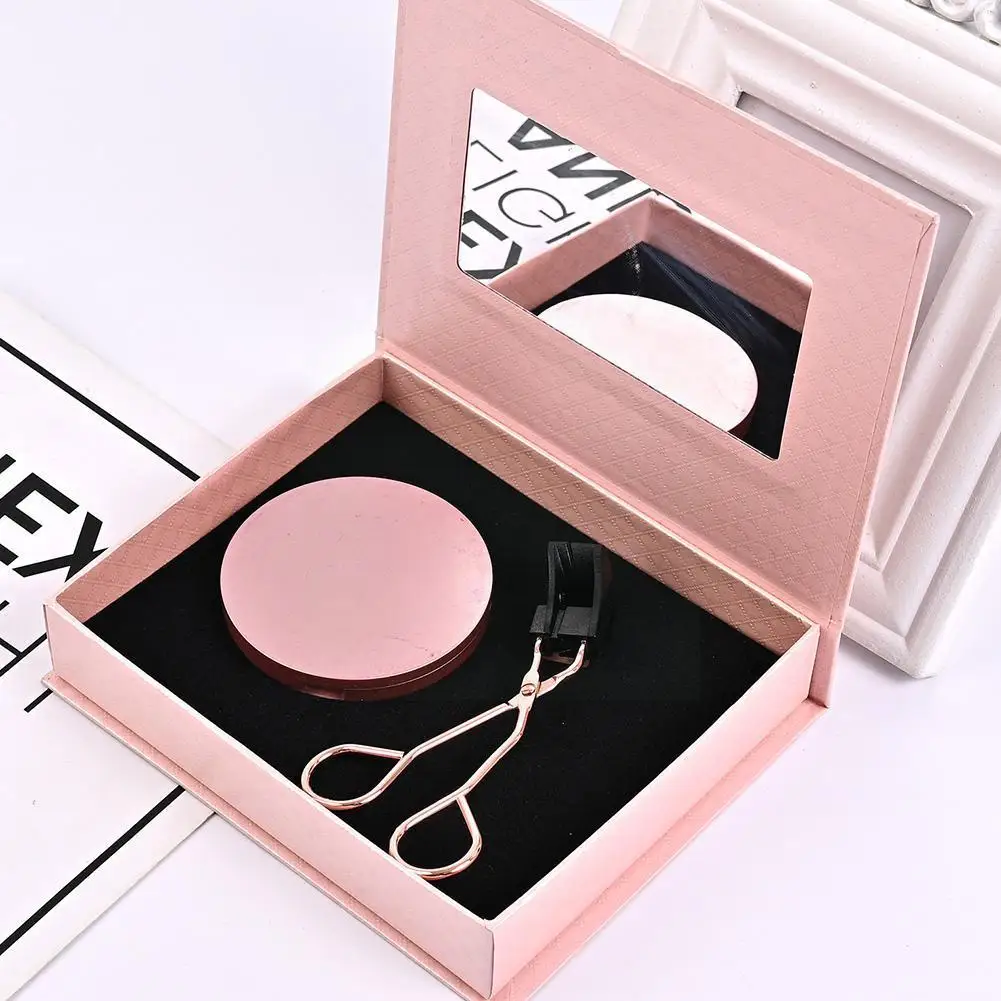 

2 Pair Magnetic Eye Lashes Easy To Wear Slender False Eyelashes For Beginners With Clips Magnetic Eyelashes X1f4