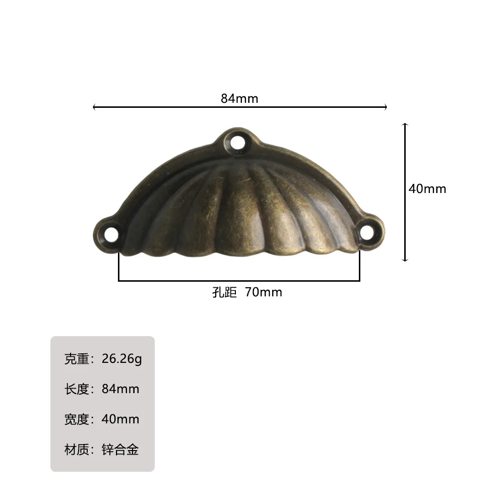 

Античные ручки для шкафа из цинкового сплава