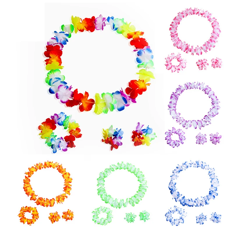 

Hawaiian Leis Luau Party Decorations Tropical Party Favors Lei, Perfect for Your Hawaii Luaus Party