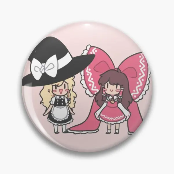 

Большая шляпа Touhou, настраиваемая мягкая булавка на пуговицы, значок на одежду, воротник, модная металлическая Милая Подарочная Женская була...