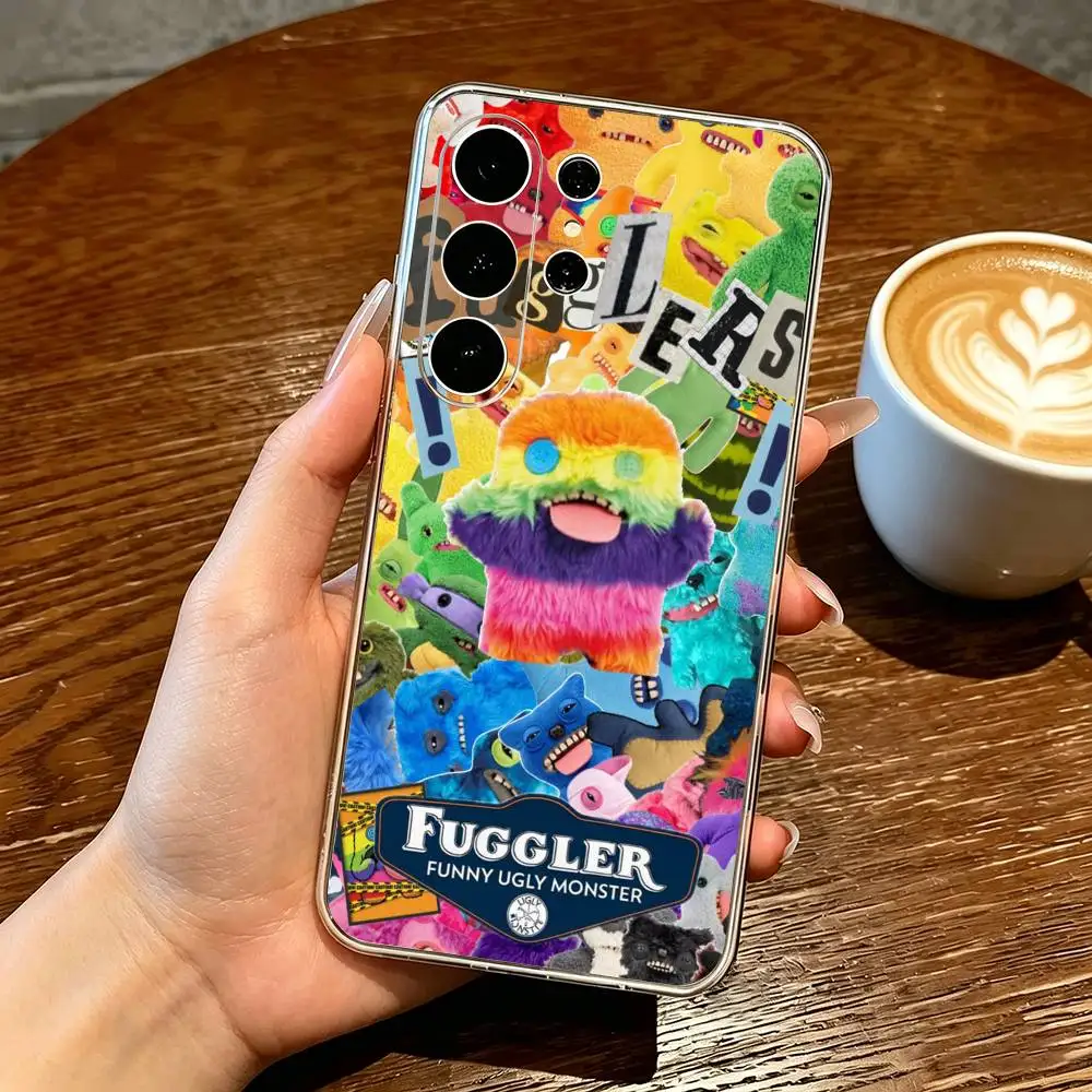 Фото Милый чехол для телефона F-Fugglers, прозрачный силиконовый мягкий чехол для Samsung S25, S24, S21, S22, S23, S30, Ultra, S20, Plus, Fe №4
