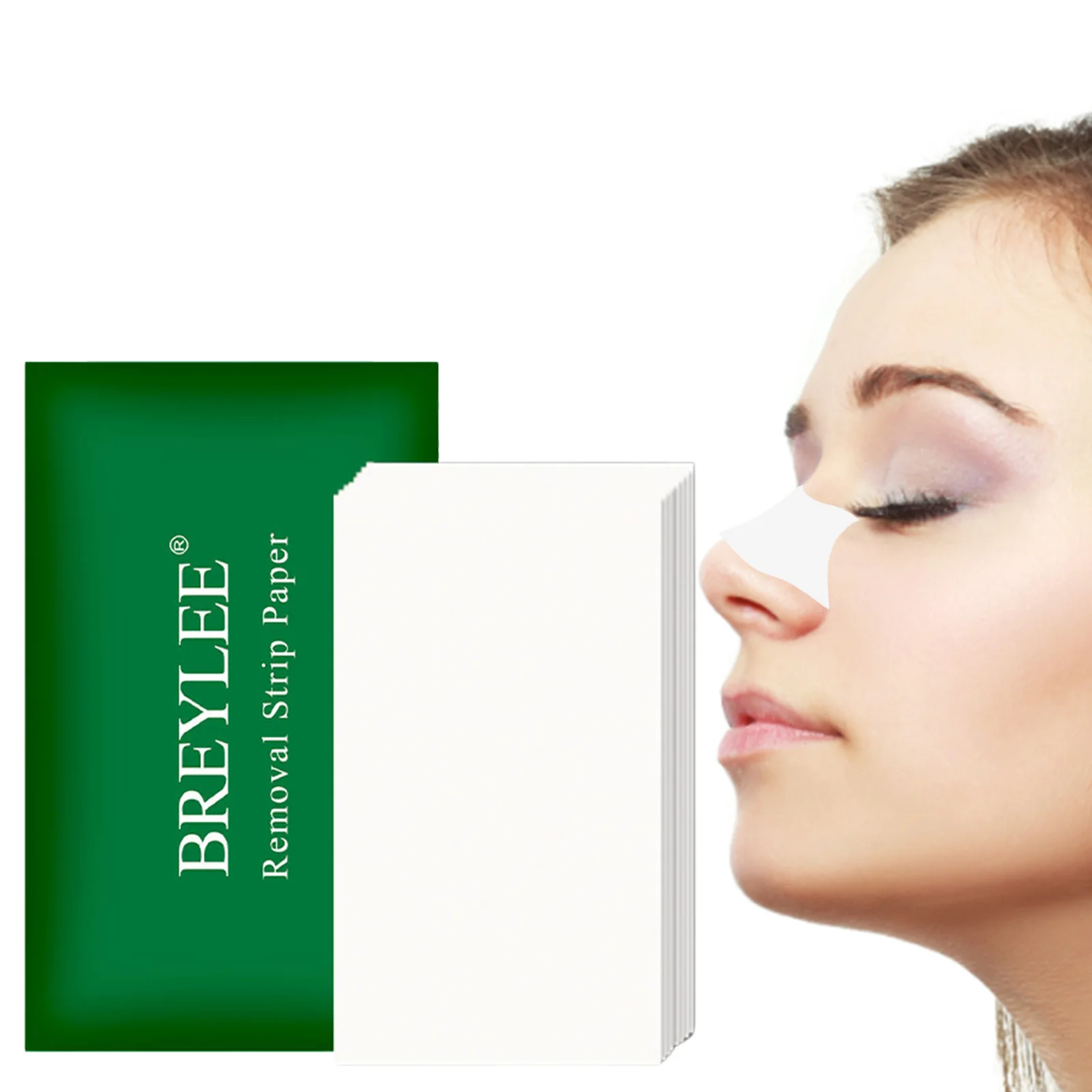 

Blackhead Nose Face Cover Instant Nose Strips 100pcs Deep Cleansing Nose Pore Strips For Blackhead Removal With Instant Pore