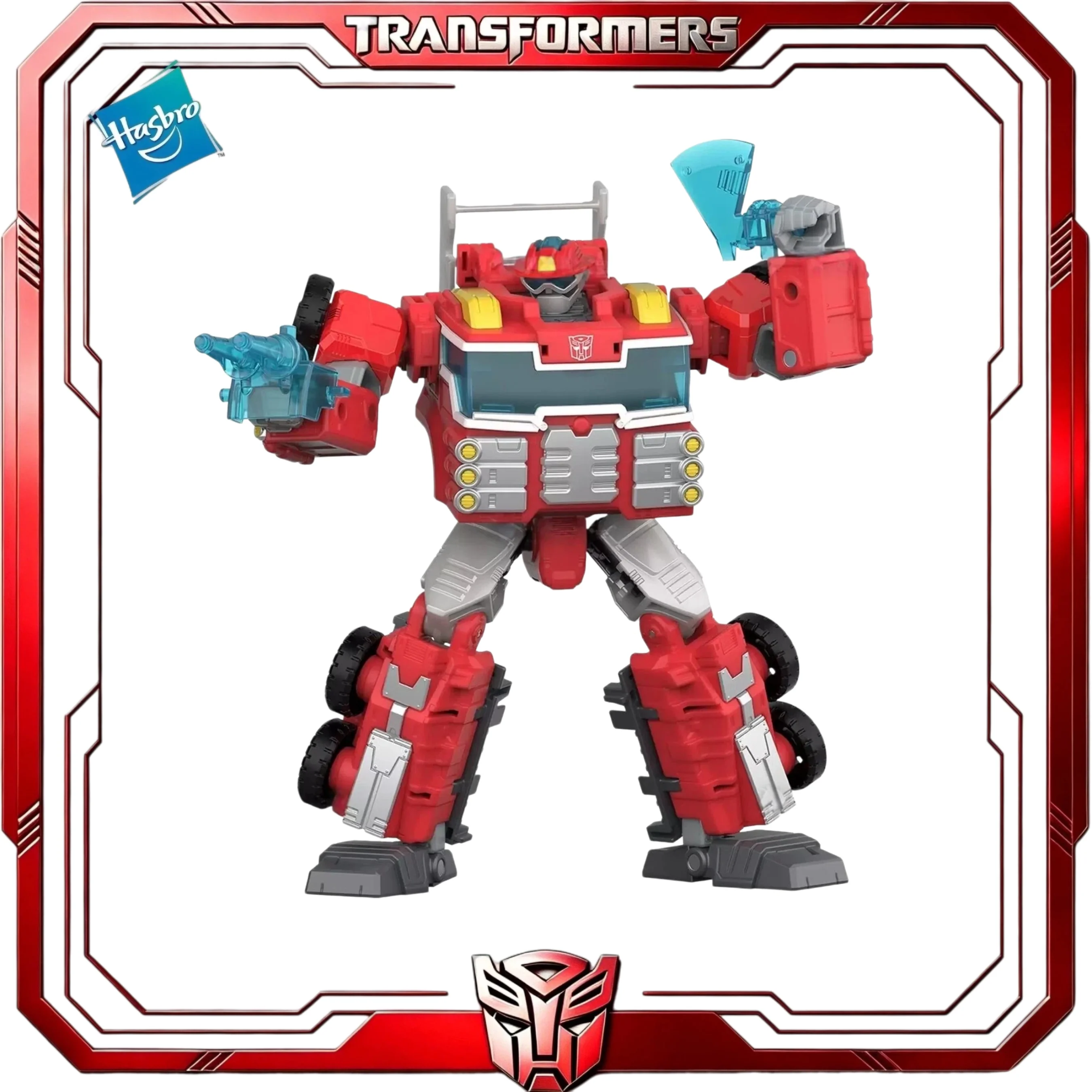 Фото В наличии: Коллекционная фигурка Hasbro Transformers Age of the Primes Rescue Bot Heatwave Voyager, подарок для хобби-коллекционеров №3