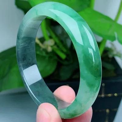 

zheru Jewelry Natural Burma Jade 54mm-62mm bracelet Exquisite Princess bracelet send girlfriend send mom