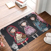 cute doormat welcome soft bathroom entrance floor carpet door floor rug door mat cartoon girl decor bath mat