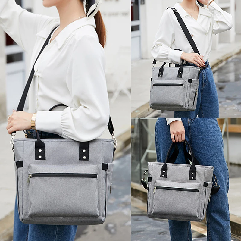 

Insulated Portable Crossbody Lunch Bags Waterproof Oxford Cloth High Capacity Food Bento Thermal Storage Container Cooler Bags