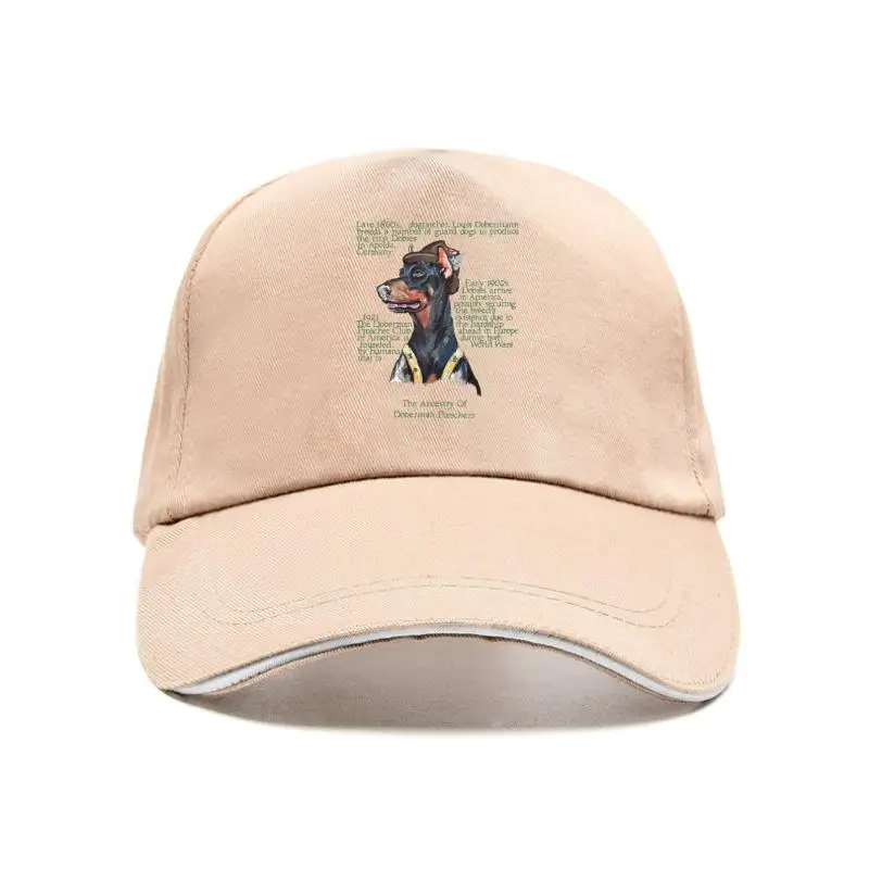 

New cap hat For an Doberan Pincher Hitory T Baseball Cap Hipter Tee Pure Great Cotton Big ize Retro Coo Dog Baseball Cap