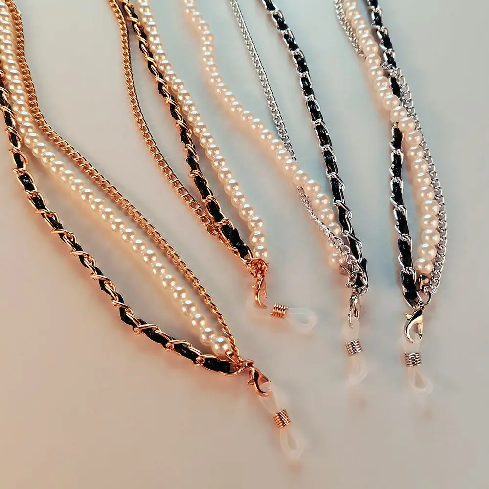 

Black Sunglasses Eyeglasses Chain Mask Holder Lanyard Women Men Anti-lost Earphone Necklace Punk Strap Dropshipping Wholesale