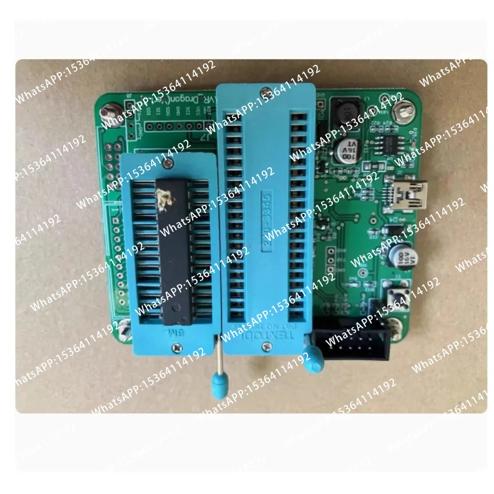 Фото Программатор высокого напряжения AVR, USB-порт последовательного подключения высокого напряжения, ISP STK500, четыре в одном, параллельное подключение №5
