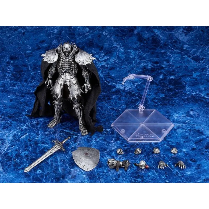 Фото Оригинальная аниме-фигурка GSC FIGMA: Рыцарь-скелет и версия DX – коллекционная модель, игрушка для мальчиков, подарок, украшение №4
