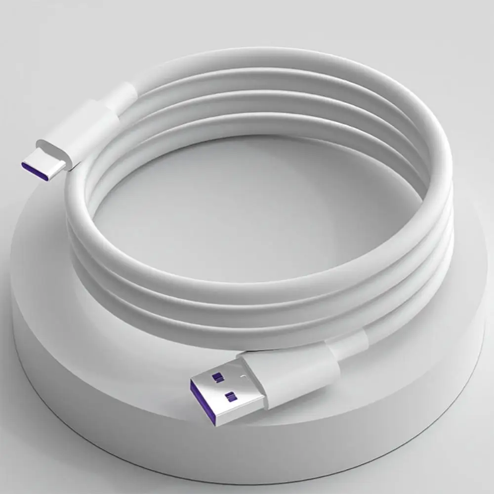 

Silicone Fast Charging Wire 5a 5a Fast Usb Type C 65w 5a Charging Wire Cord For Huawei P30 P20 Mobile Phone Portable