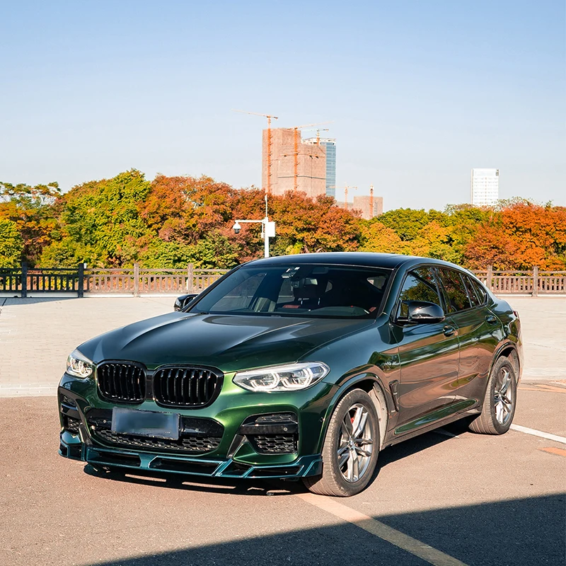 Заводская цена для bmw G01 G02 2018y X3 X4 передняя губа соревнование автомобиль диффузор