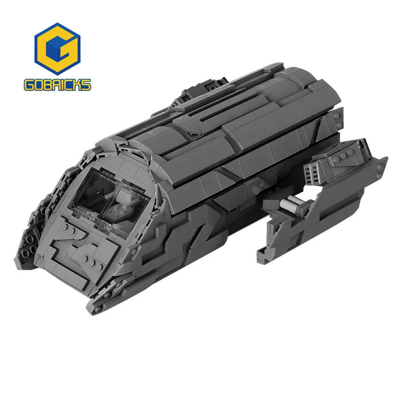 

Конструктор gobrick MOC с изображением звездных звезд, кирпича, лужа, джемпер, транспортный корабль, набор блоков для Daedalus, Атлантическая модель, кирпичная игрушка, подарок для мальчика