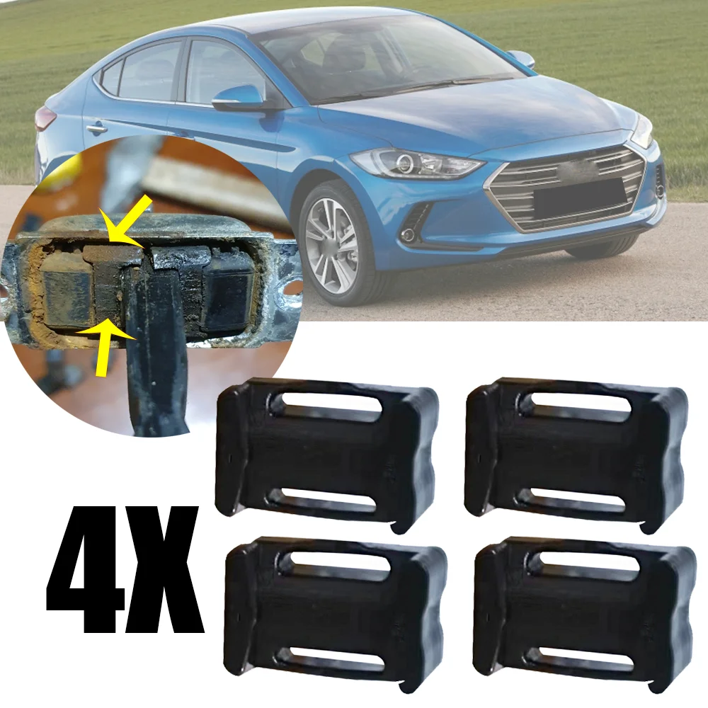 

4 шт. для Hyundai ELANTRA (V-VI) AD MD UD 2010 2011 2012-2020 Ремкомплект ремня для проверки двери автомобиля, стопор, демпфирующий зажим FR/FL-RR/RL