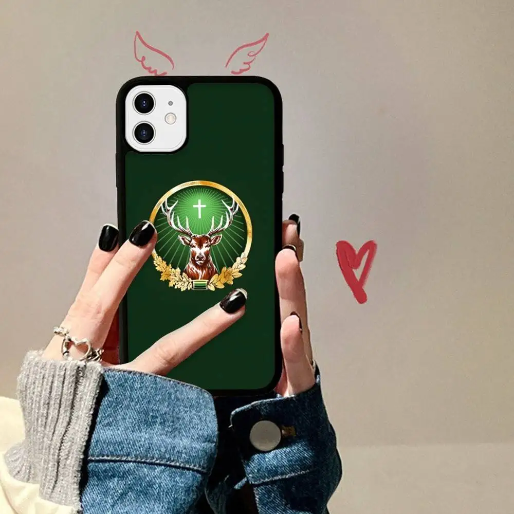Фото Популярный чехол для телефона J-Jagermeisters для iphone 11, 12, 13, 14, 15, 16, 17 Pro Max Plus, жесткий ПК + ТПУ, задняя крышка №5