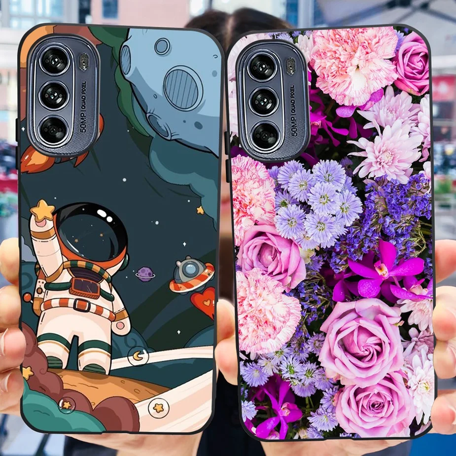 For Motorola Moto G62 5G Case New Fashion Painted Cover Shockproof Soft TPU Phone G 62 MotoG62 Fundas Coque