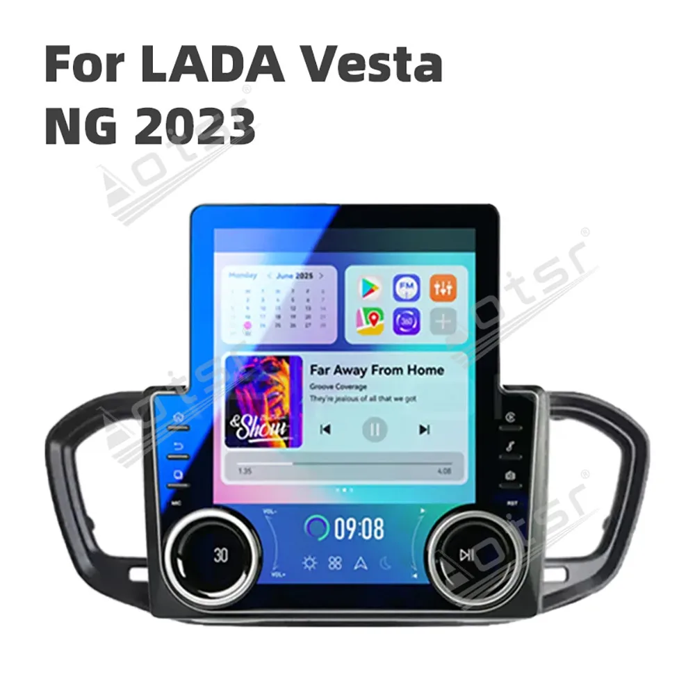 9 7-дюймовый автомобильный радиоприемник для LADA Vesta NG 2023 мультимедийный плеер