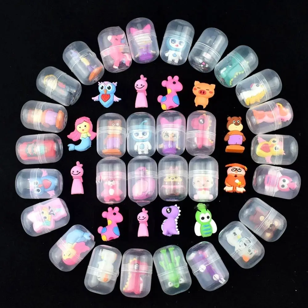 

10Pack Of 32MM Transparent Capsule Toy Ball Playground Coin-operated Gashapon Machine Doll Machine Accessories Children gifts