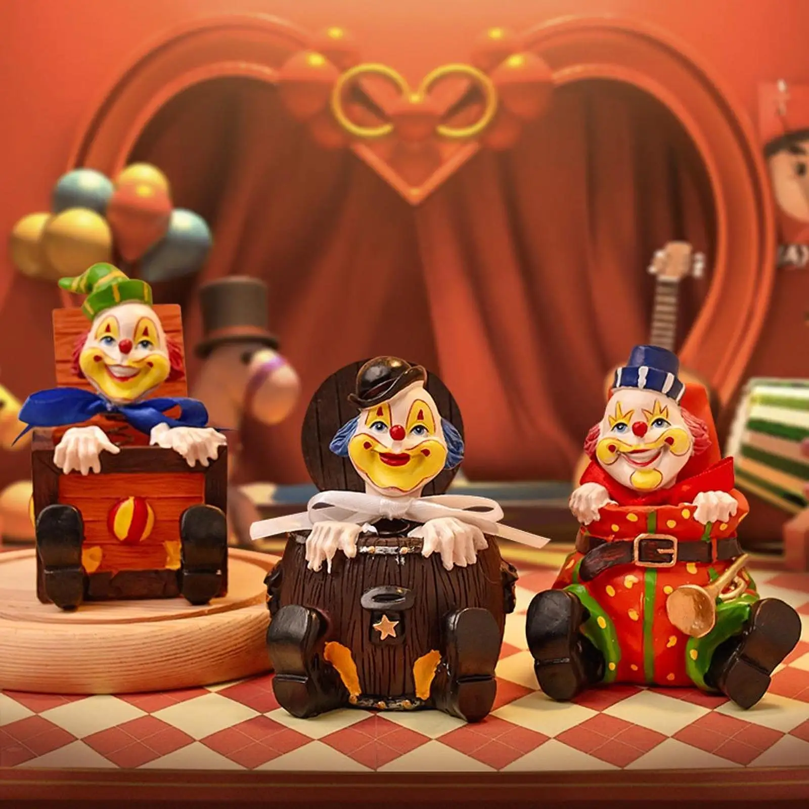 Скульптура клоуна для офиса интересные коллекционные художественные фигурки