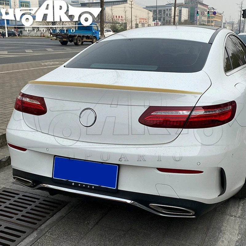

For Benz c238 2doors 2017-2019 High Quality ABS Plastic Rear Roof Spoiler Wing Trunk Lip Boot Cover Car Styling