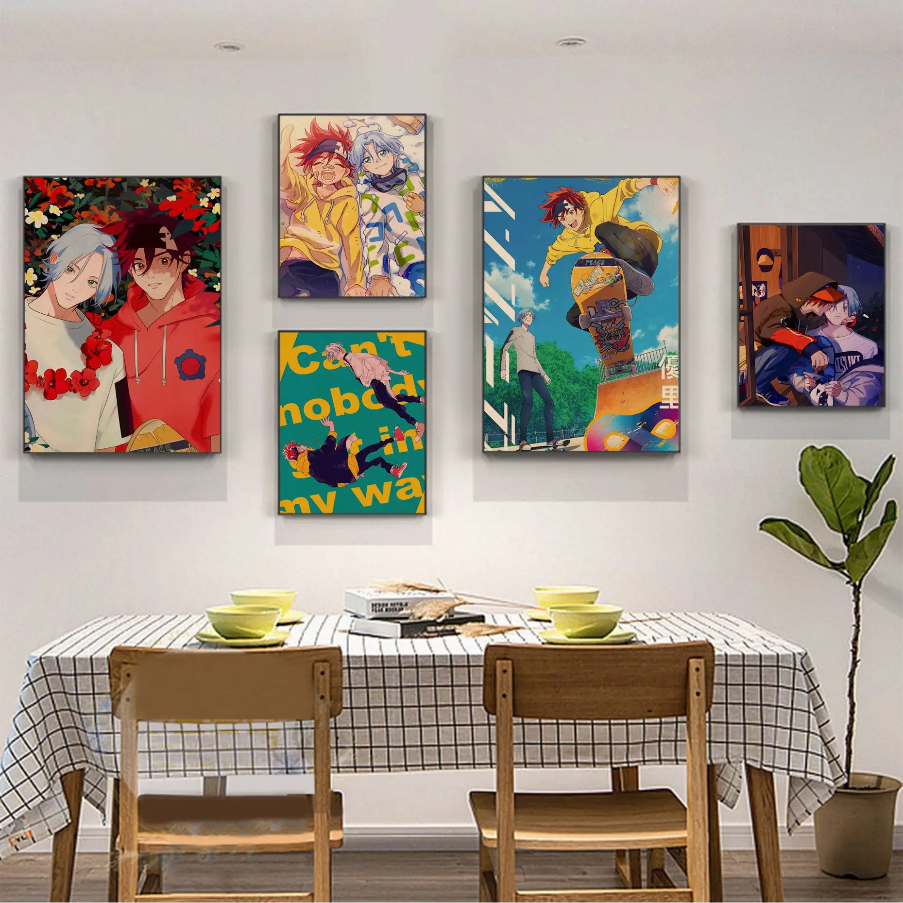 

Anime SK8 The Infinity Classic Movie Posters Vintage Room Home Bar Cafe Decor Home Decor
