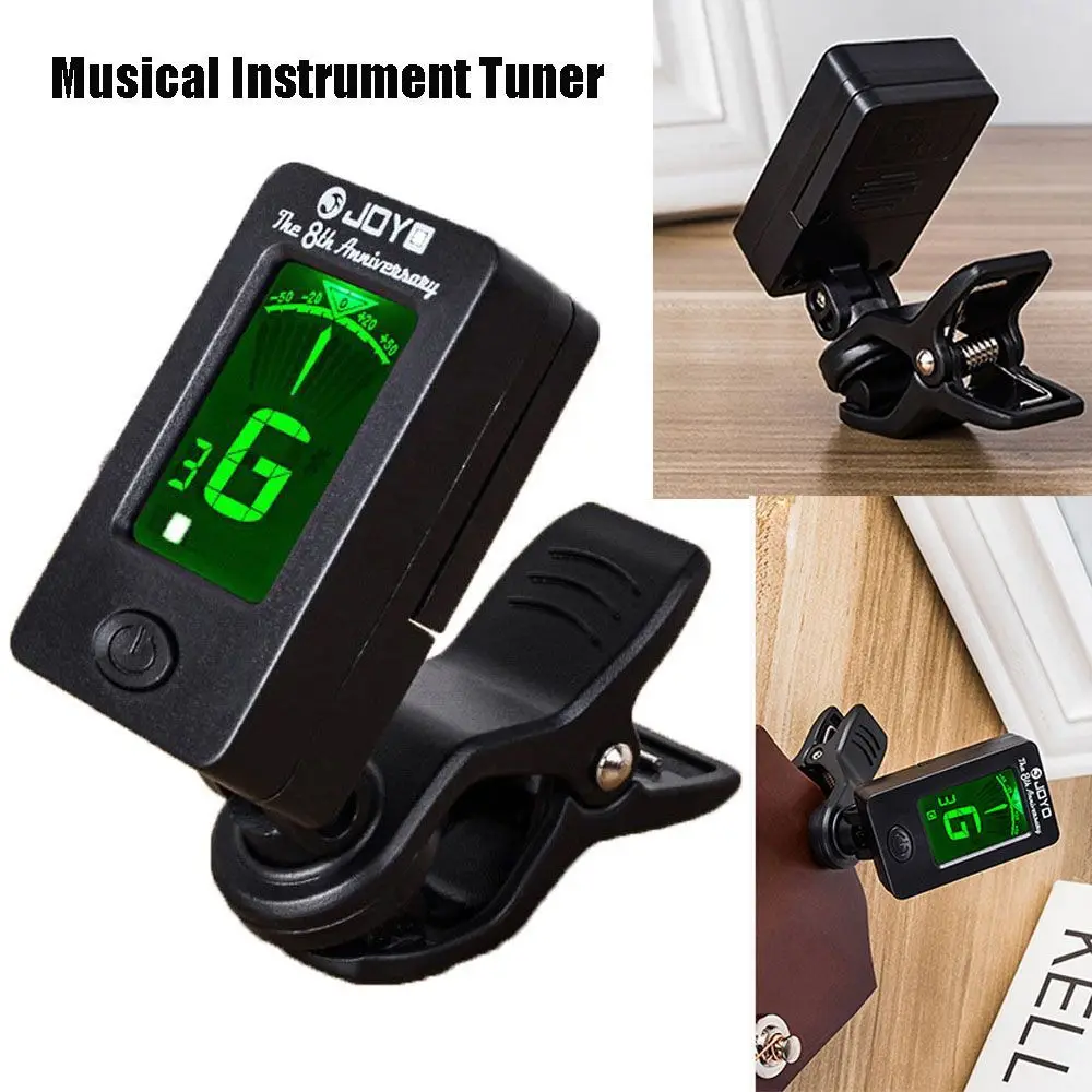 

Chromatic Guitar Violin/Oud LCD Clip-on Tuner Musical Instrument Accessories Bass Tuner Electric Tuner