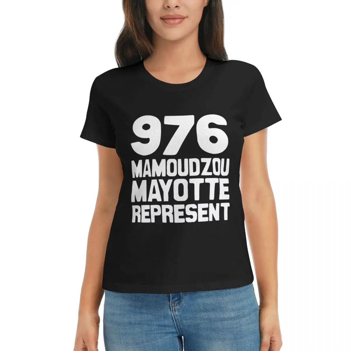 

Спортивные майки 976 Mamoudzou Mayotte representer Essential R330, черные креативные высококачественные футболки для соревнований по активности, американский размер