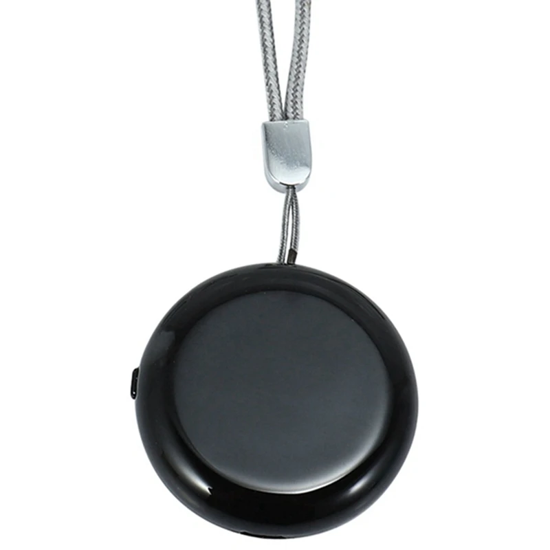 2Pcs Personal Wearable Air Purifier Necklace Mini Portable Freshener Ionizer Negative Ion Generator