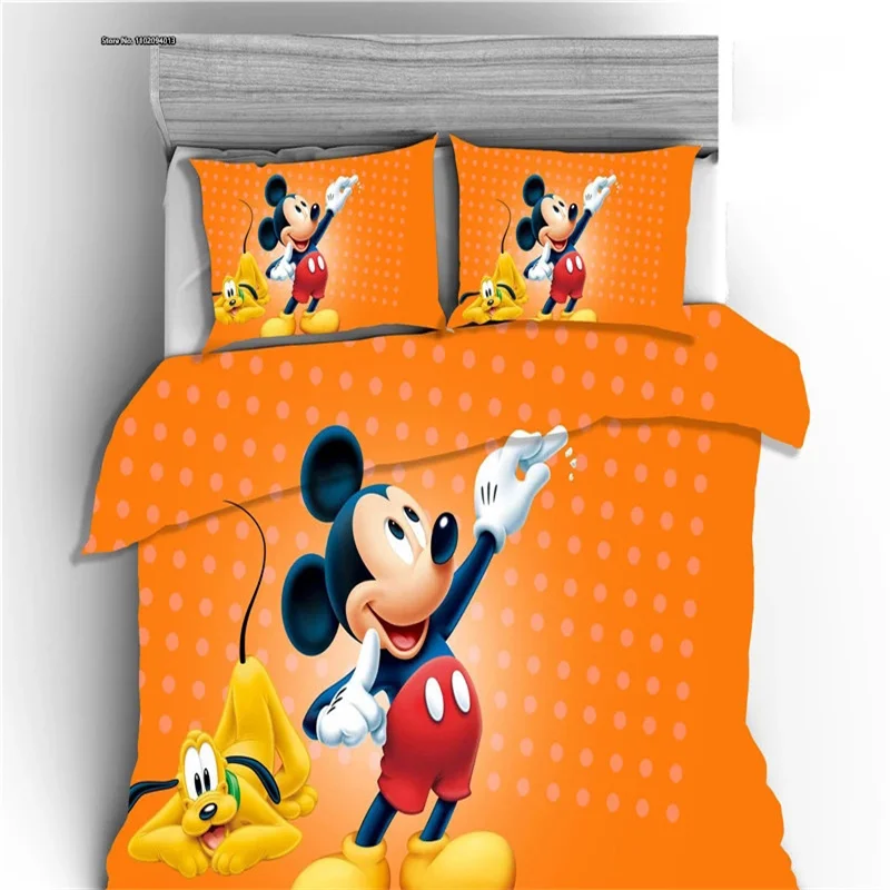Детский комплект постельного белья Микки Маус с цифровым 3D-принтом |