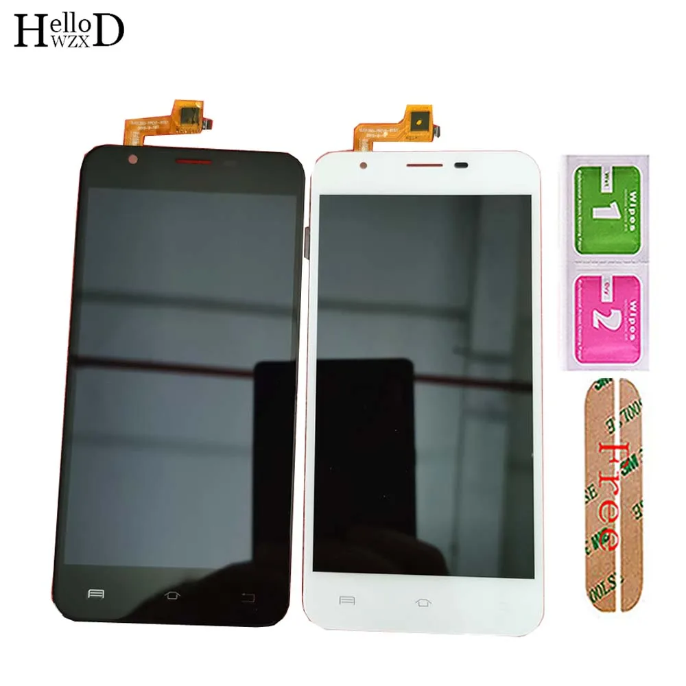 

Mobile LCD Display For Bravis A551 Atlas Touch Screen LCD Display Lens Sensor Digitizer Panel Front Glass Tools 3M Glue