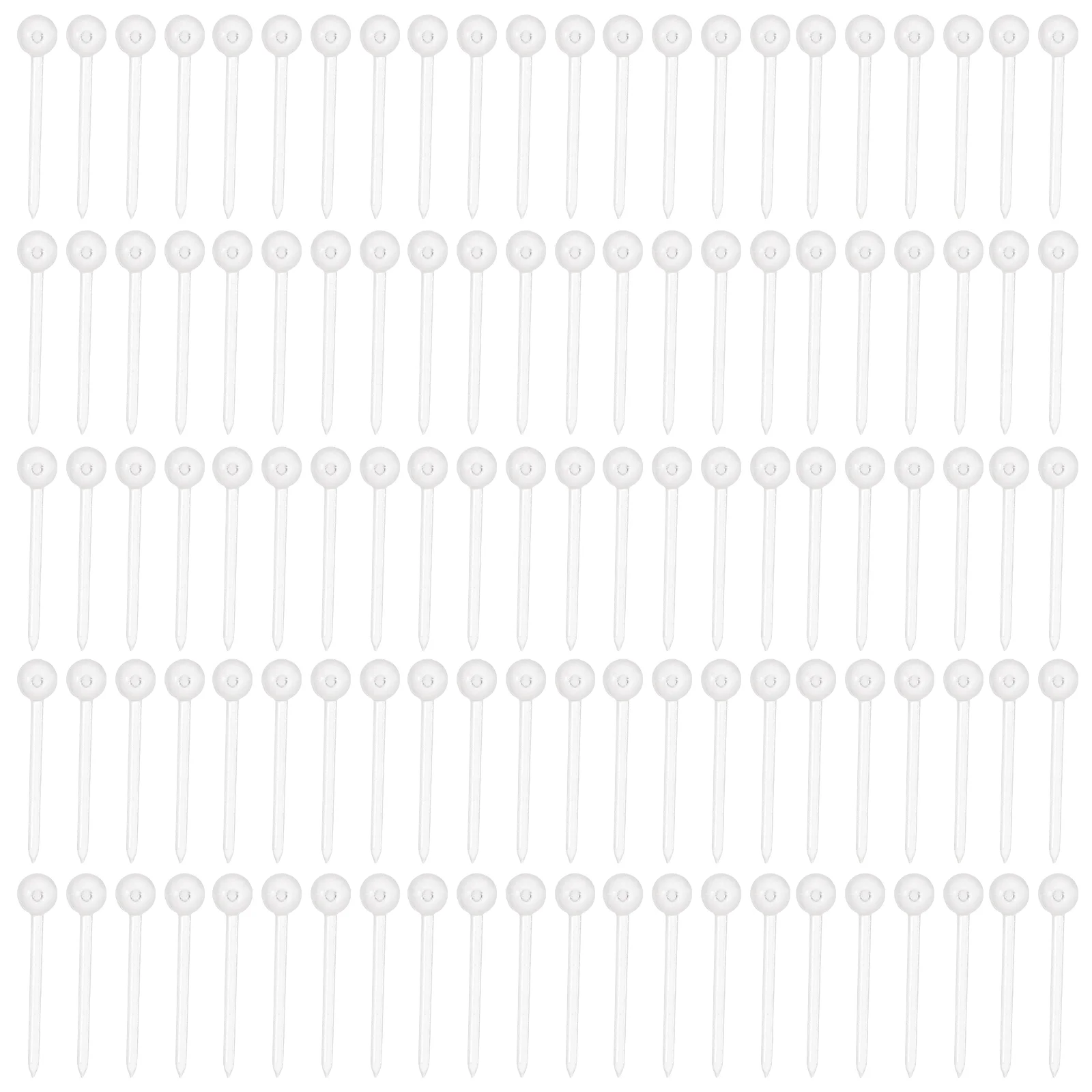 

1000pcs Mini Sequin Tacks Transparent Sequin Pins Multi-use Foam Ball Pins Craft Supply