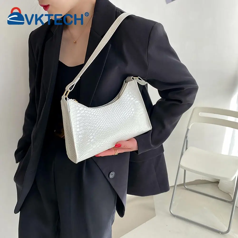 

Vintage Fashion Snake Print Leather Underarm Shoulder Bags Women Serpentine Pattern Handbag Ladies Retro Casual Party Clutch