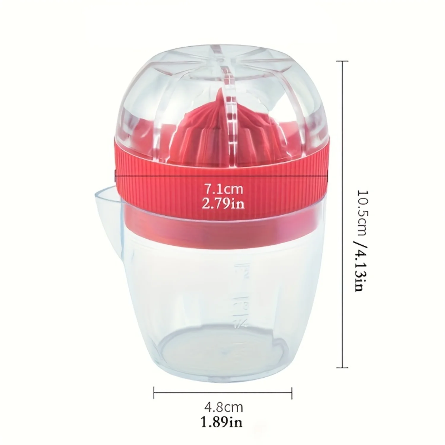 Портативная ручная соковыжималка для цитрусовых из АБС-пластика чашка