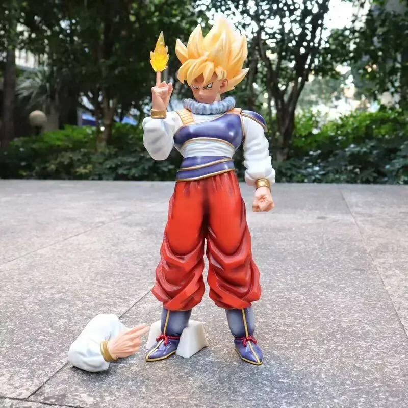 

32cm Dragon Ball Figure Son Goku Anime Action Figure Space Suit Goku Figurine PVC Statue Model Ornament Kids Toy Gift Collection