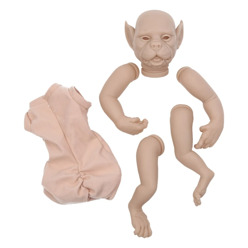 

Realistic Kit DIY Silicone Kit Unfinished Reborns Newborn Dolls Mold Include Heads Legs Arms and Vinyl Body